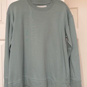 Alice Walk Crewneck Sage Green Sweater